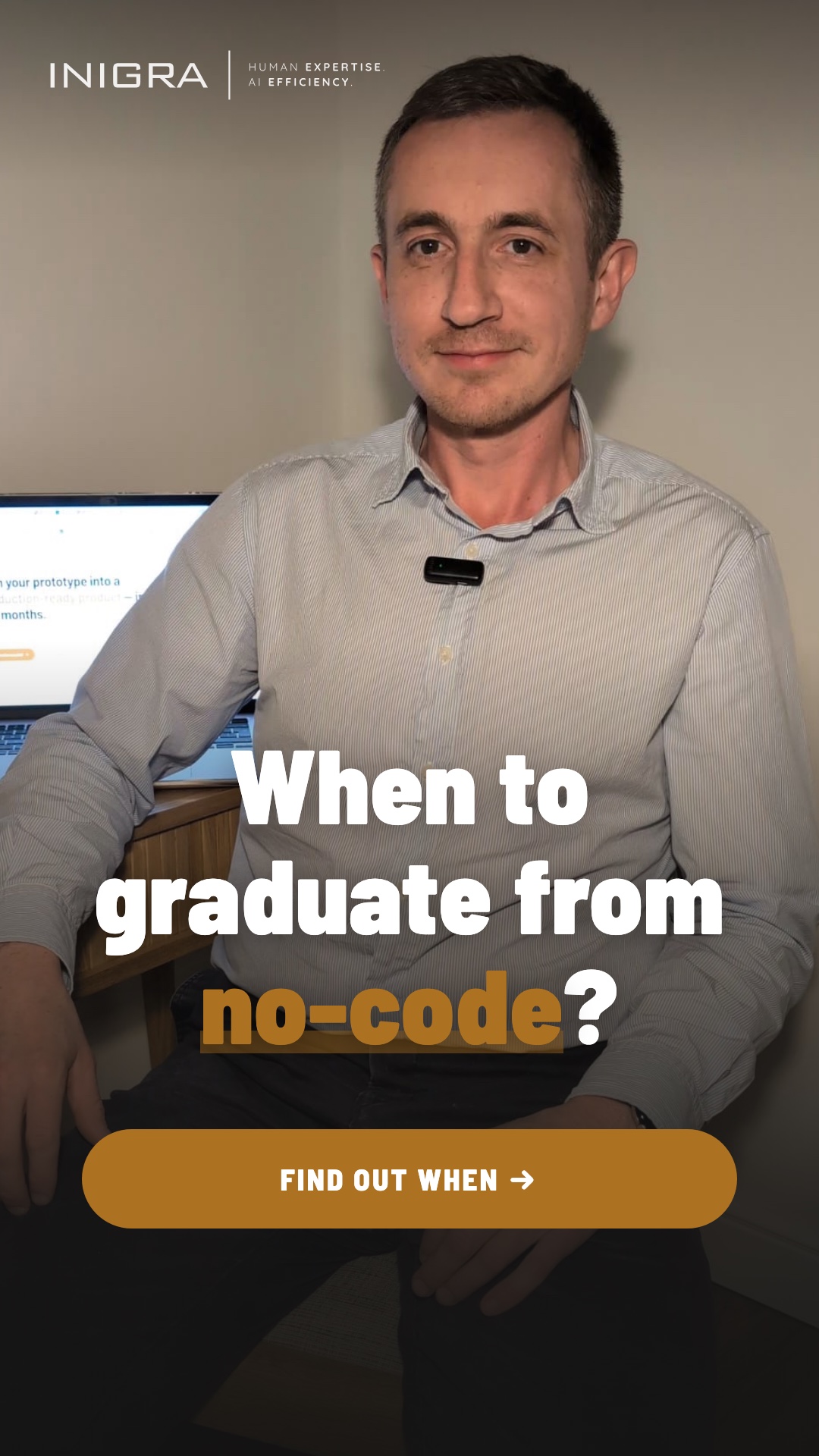 When to graduate from no-code — Inigra Instagram reel
