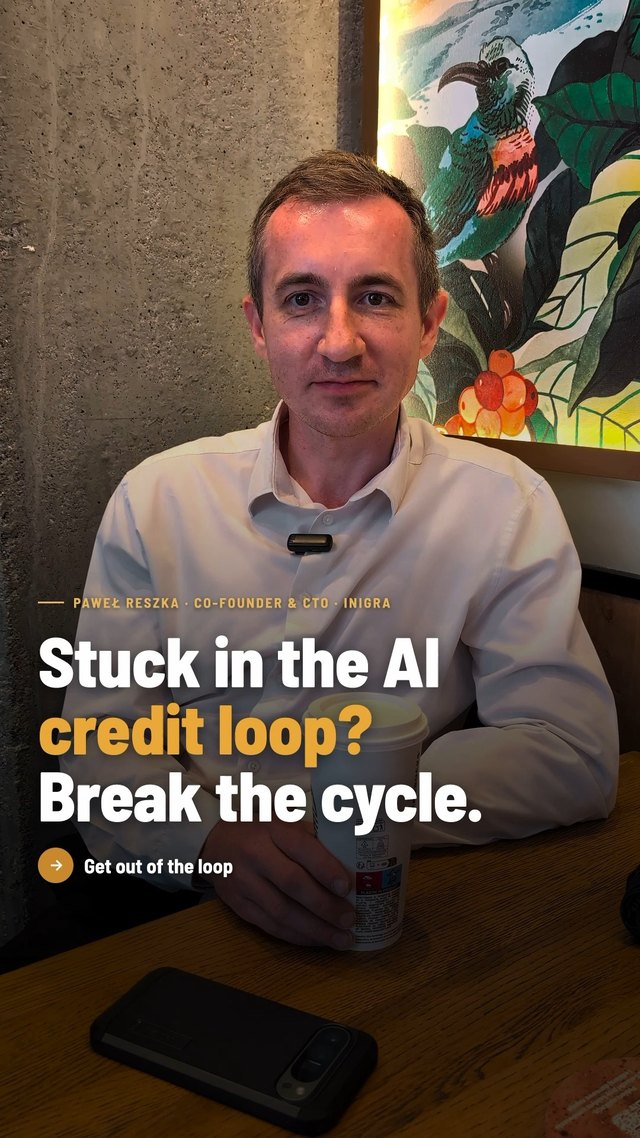 Stuck in the AI credit loop? Break the cycle - Inigra Instagram reel