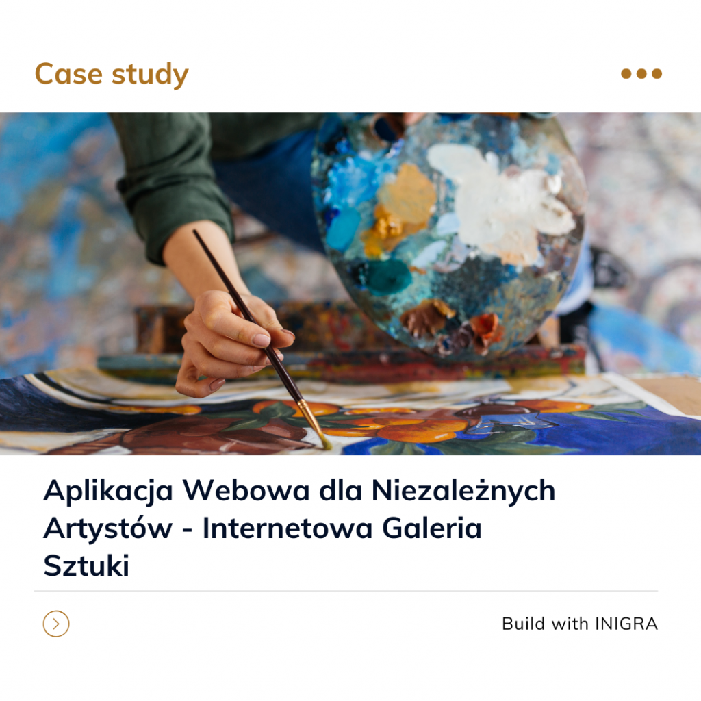 Aplikacja Webowa dla Niezależnych Artystów – Internetowa Galeria Sztuki
