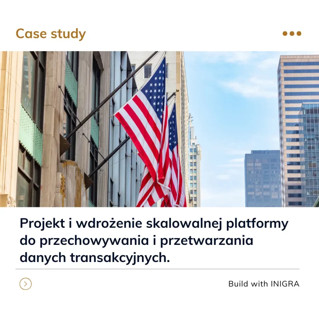 Platforma do przechowywania i przetwarzania danych transakcyjnych