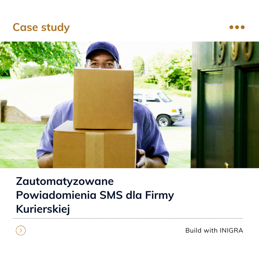 Zautomatyzowane Powiadomienia SMS dla Firmy Kurierskiej
