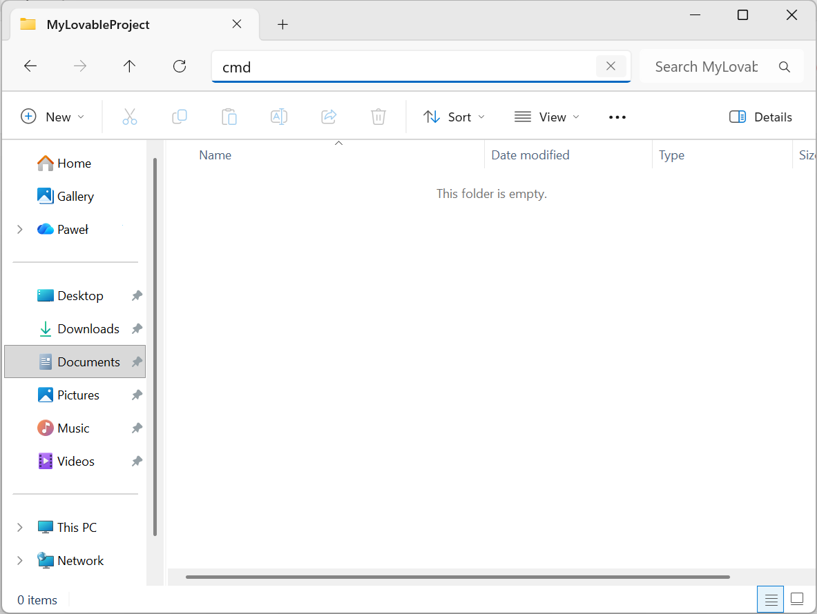 Git installer opening on Windows