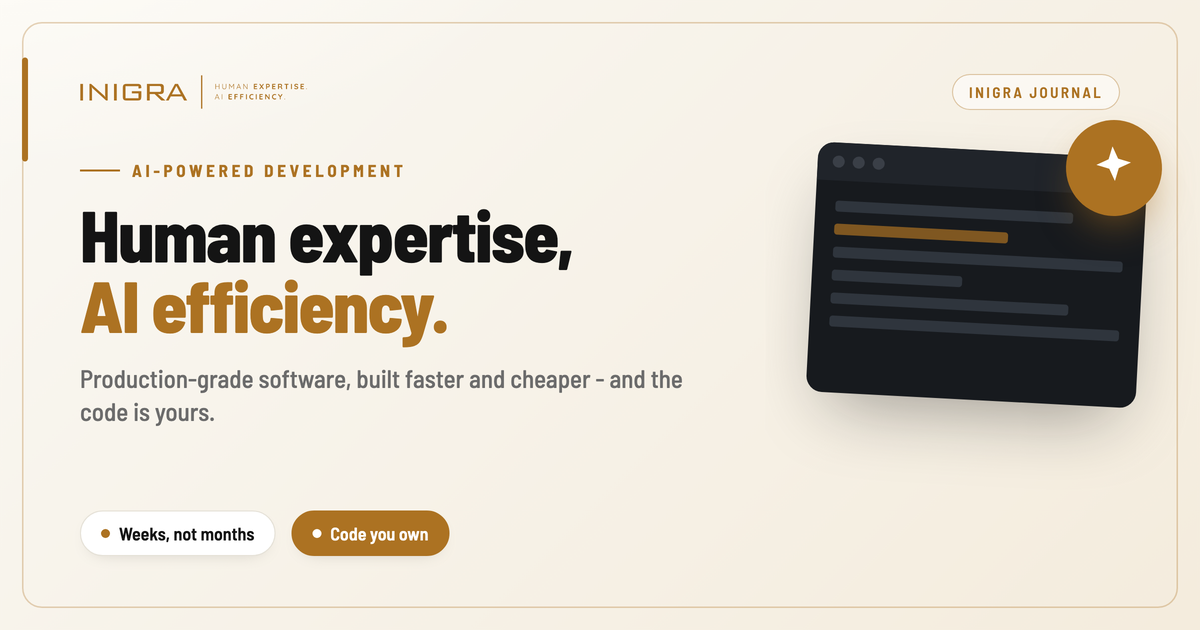AI-powered software development - Inigra blog